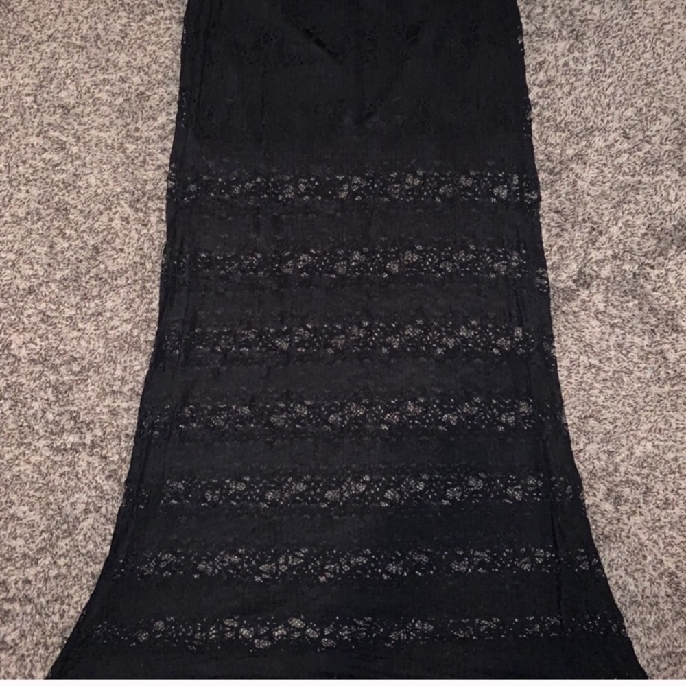 Full Tilt lace maxi skirt